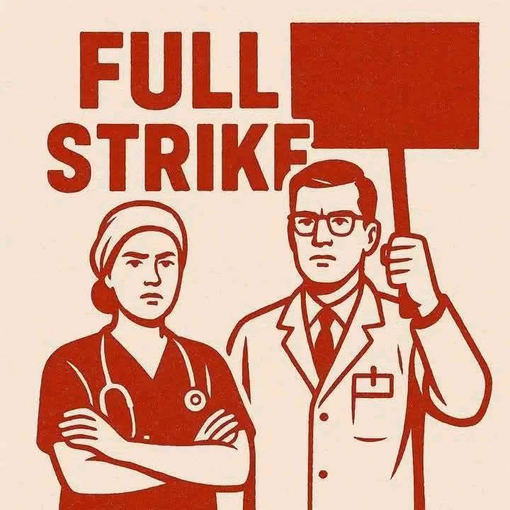 የተከበራችሁ ነርሶች፣ አዋላጅ ነርሶች ፣ ፋርማሲስቶች እና የላብራቶሪ ባለሞያዎች ይህ ትግል ለናንተም የተሻለ ነገ ጭምር ነውና ያልተቀላቀላችሁ በአስቸኳይ ተቀላቀሉ። ትላልቅ ሲኒየሮች ብቻቸውን ምንም ማረግ ስለማይችሉ ቀጣይ እነሱም ይቀላቀላሉ።